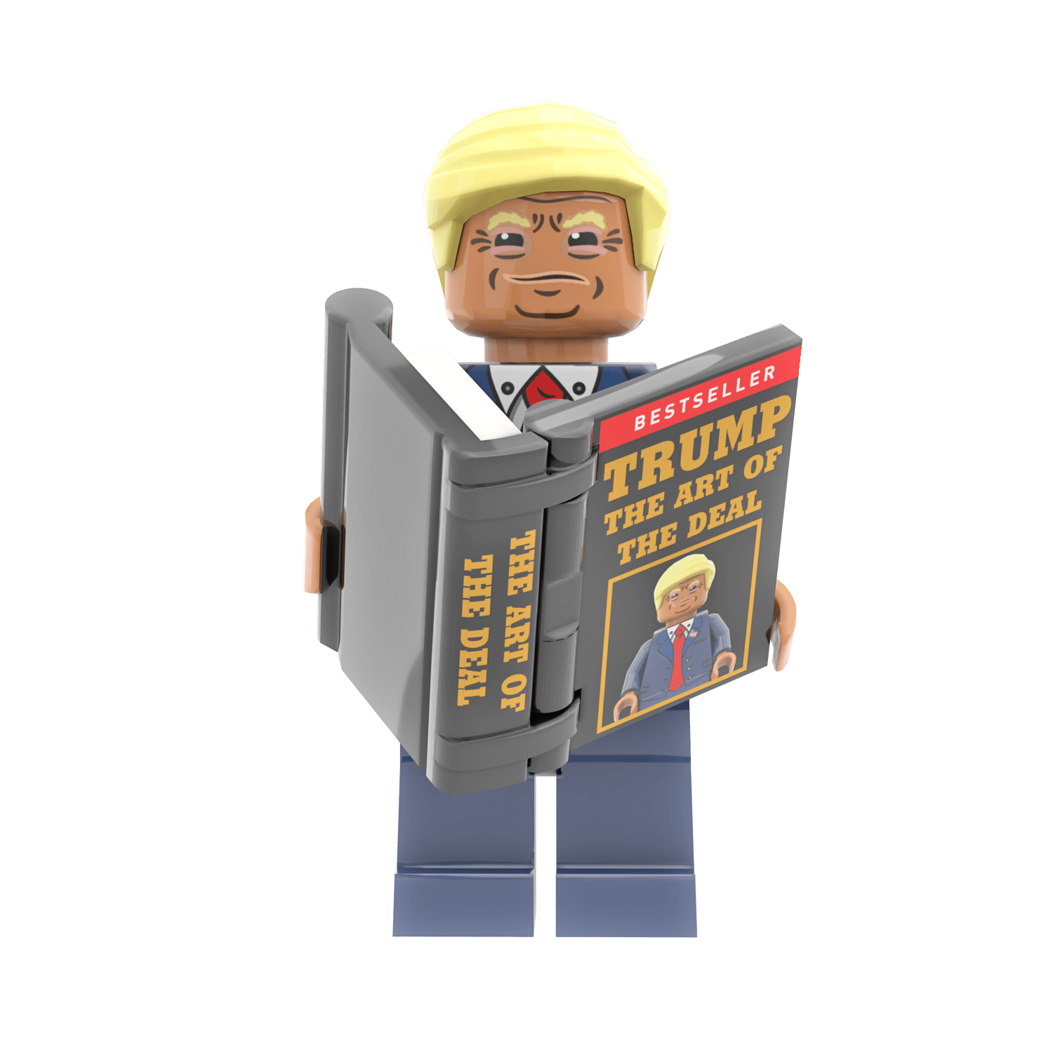 President Donald Trump -  Custom Printed Minifig - Made Using LEGO® Parts